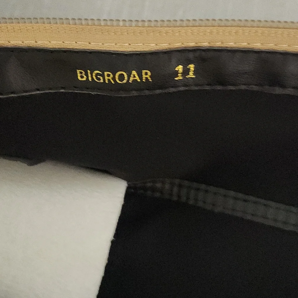 NWOT AZLEA WANG Leopard Print Stiletto Ankle Boots Size 11. - Picture 9 of 14